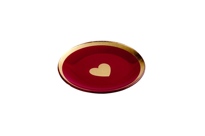 Love Plates "Herz" Glasteller