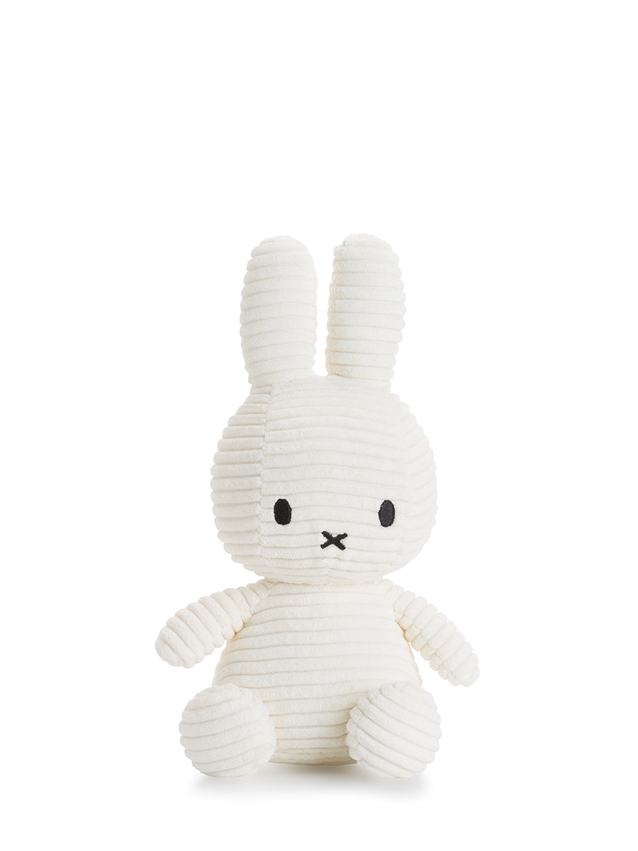 Miffy ECO Sitting Corduroy Offwhite 23 cm