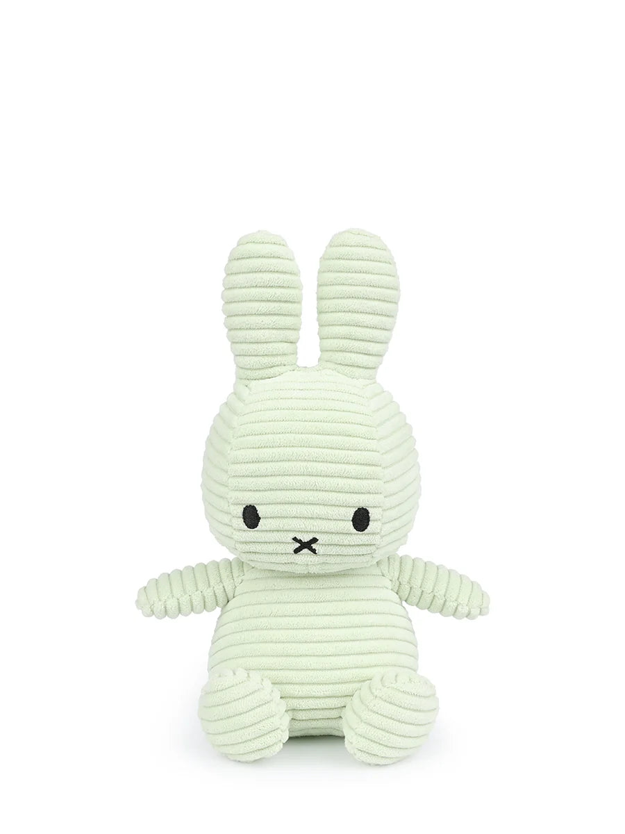 Miffy Sitting Corduroy Fresh Mint 23 cm