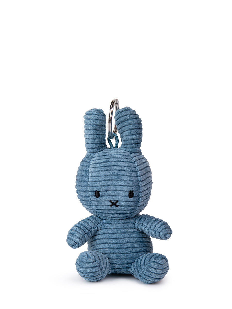 Miffy Keychain Corduroy Aviator Blue 10 cm