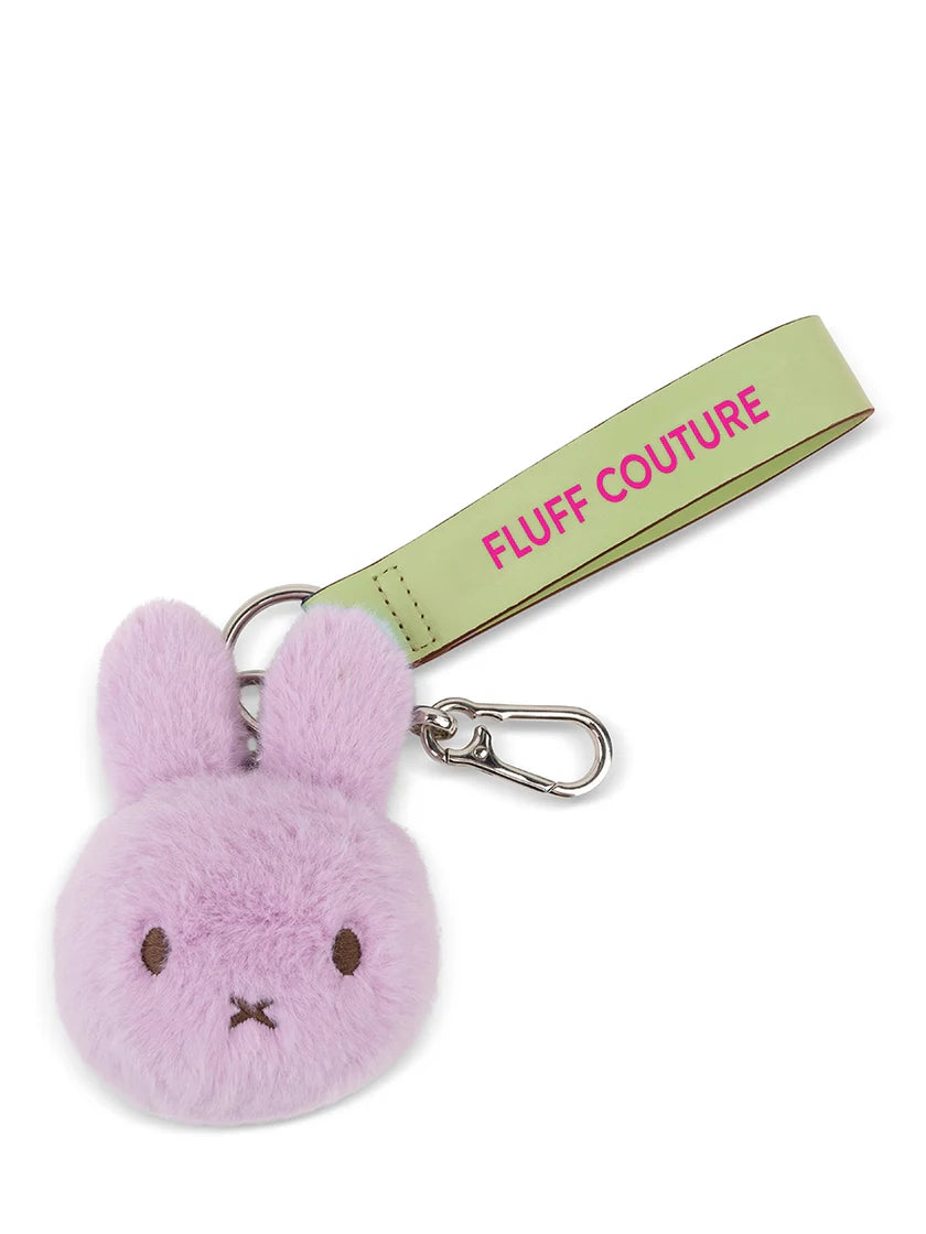 Bon Ton Toys Miffy ECO Fuzzy 11 cm Lilac Bag Charm