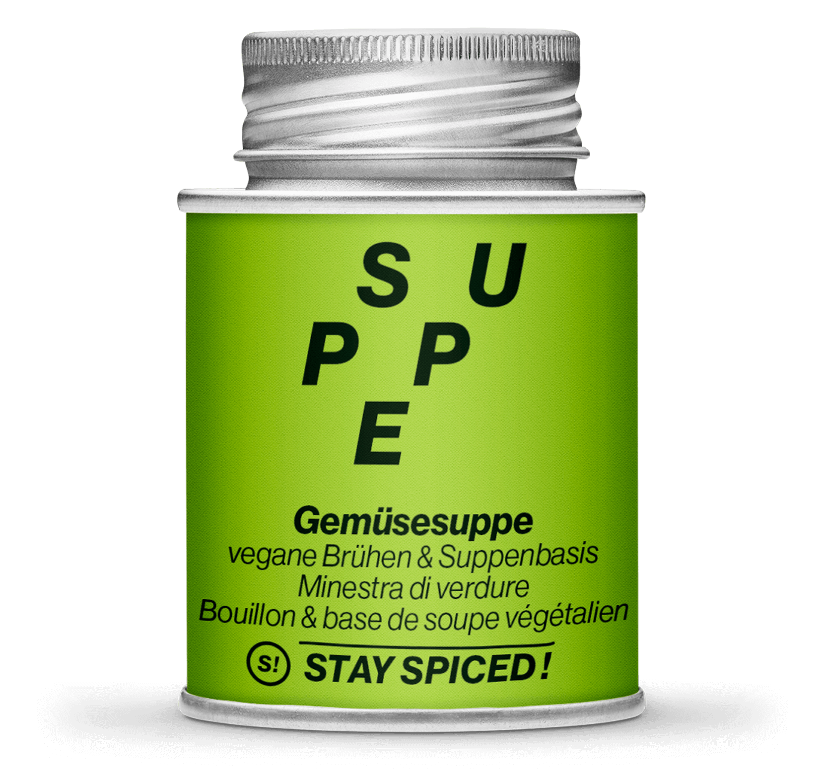 Stay Spiced! Gemüsesuppe & Brühe Gewürzmischung - Natürliche Kräuter