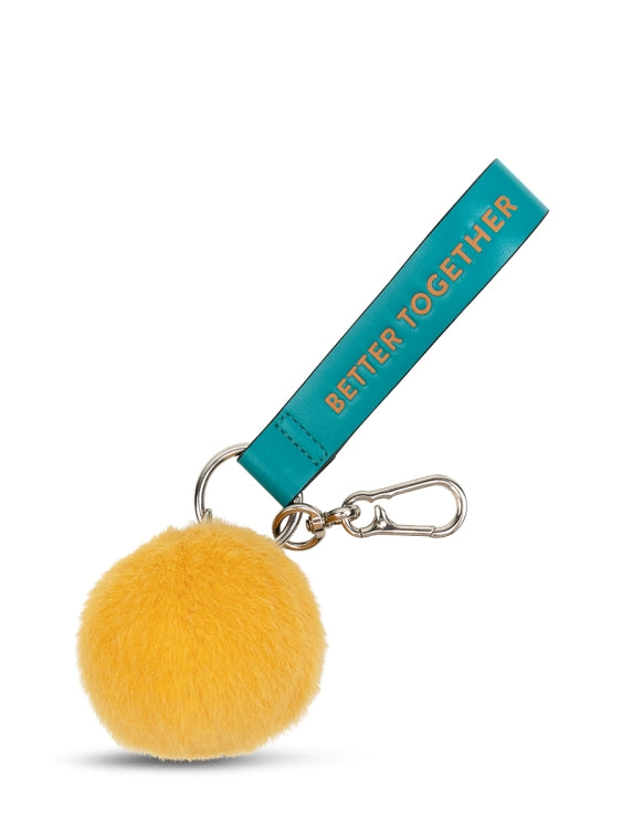 Bon Ton Toys Smiley ECO Fuzzy 7 cm Yellow Bag Charm