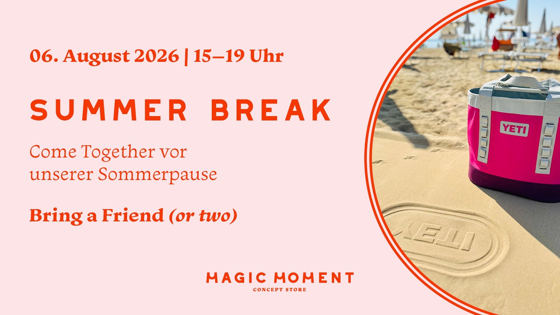 Summer Break – Come Together vor unserer Sommerpause! 🌞🦩