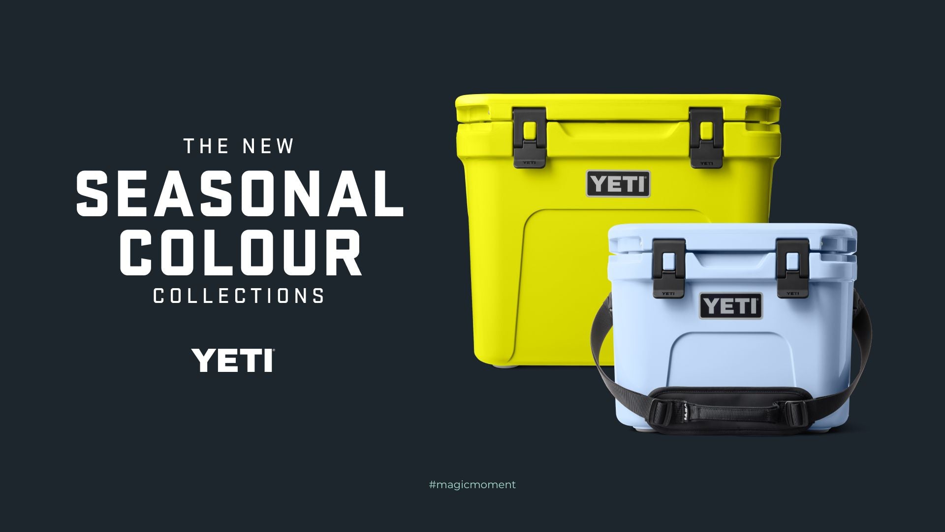 YETI Big Sky Blue & Firefly Yellow
