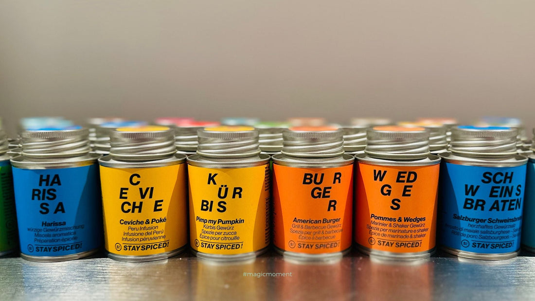 Willkommen an der "Taste-Bar" von Stay Spiced!