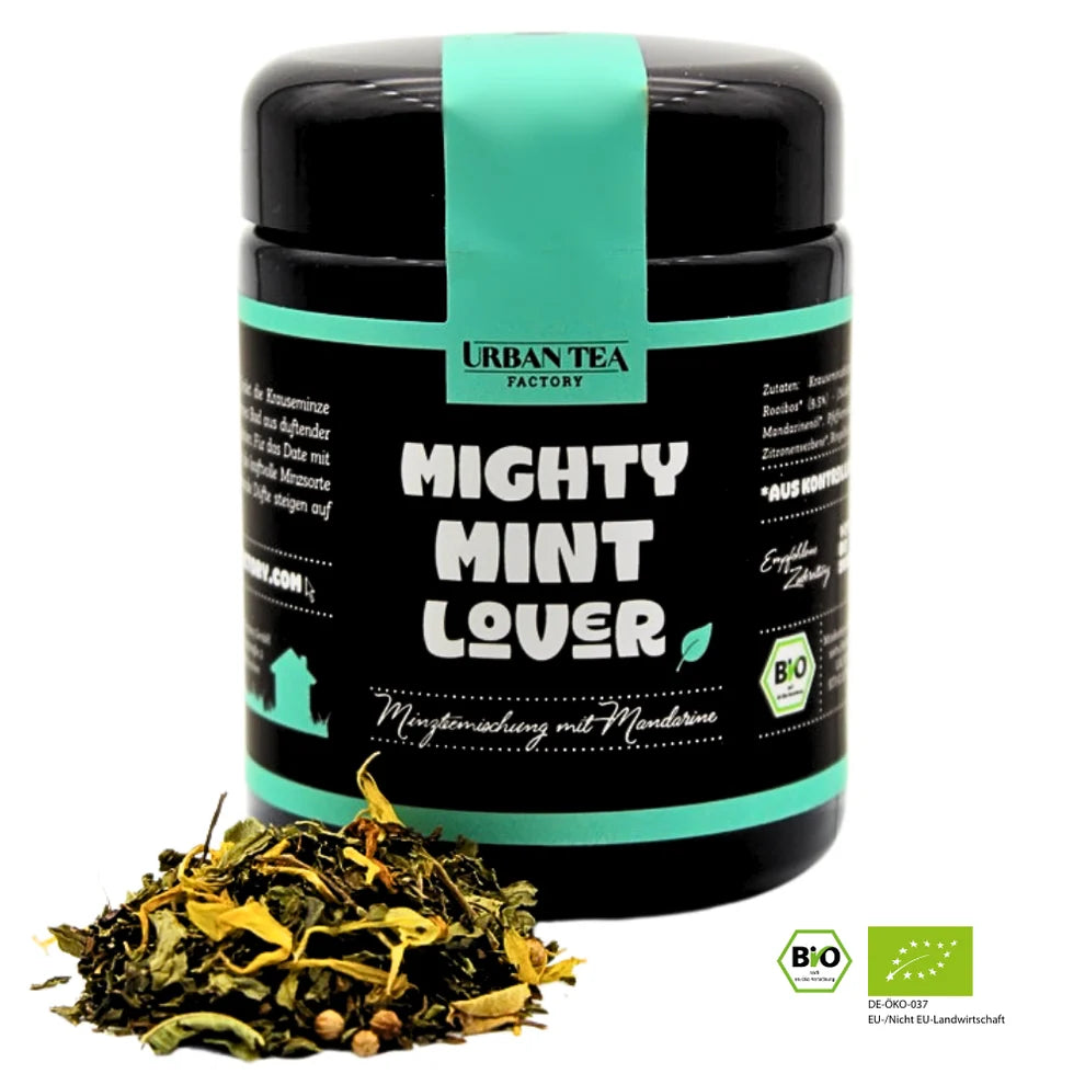 Urban Tea Factory MIGHTY MINT LOVER – Bio Minzteemischung mit Mandarine