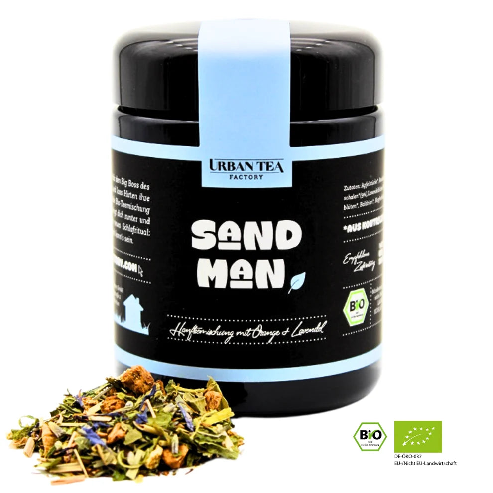 Urban Tea Factory SANDMAN – Bio Rooibosteemischung mit Orange & Lavendel