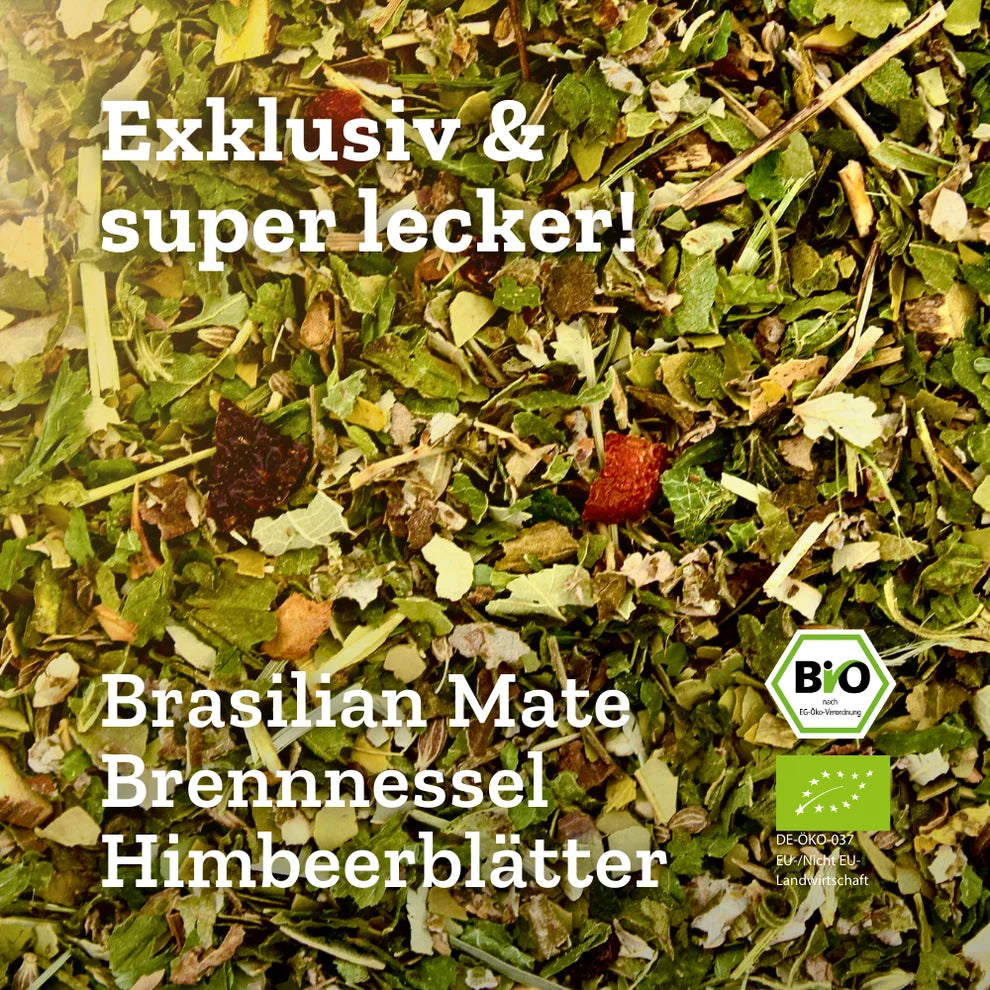 Urban Tea Factory NEW HAPPY ME – Bio Puretoxmischung mit Mate & Brennnessel