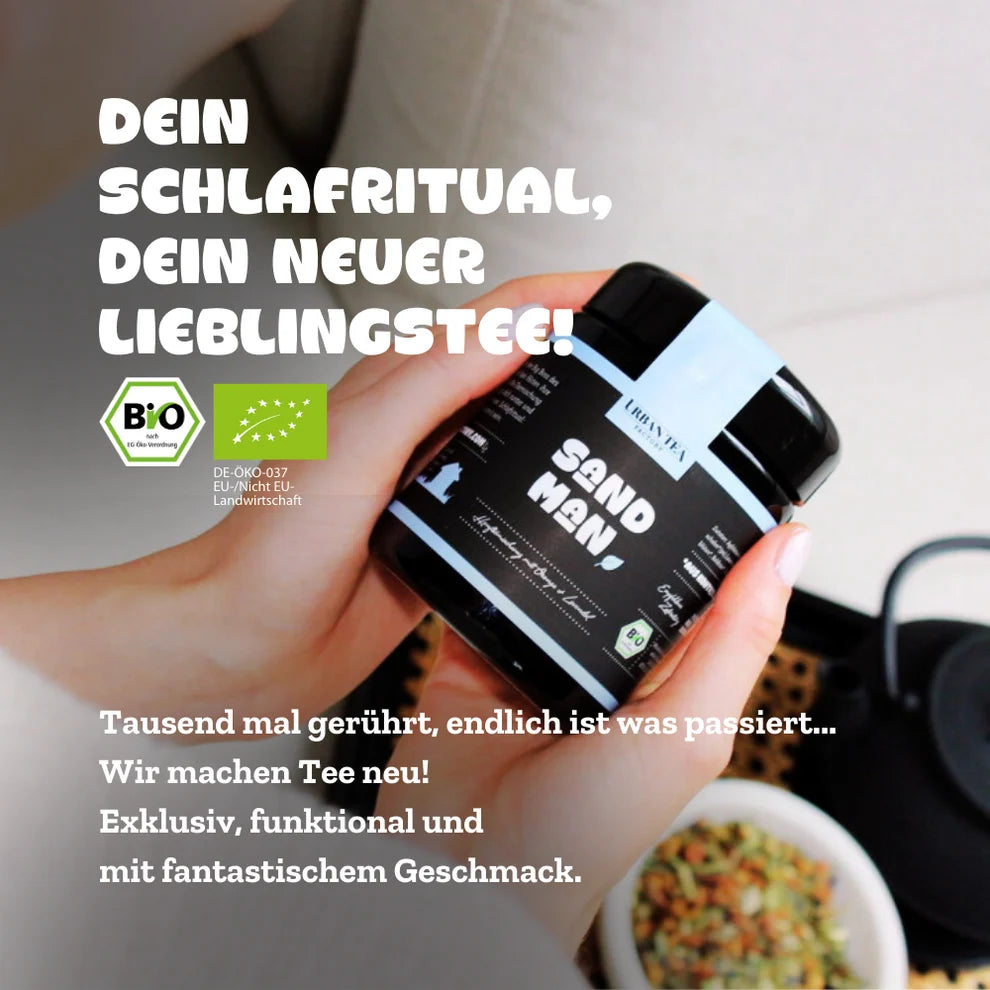 Urban Tea Factory SANDMAN – Bio Rooibosteemischung mit Orange & Lavendel