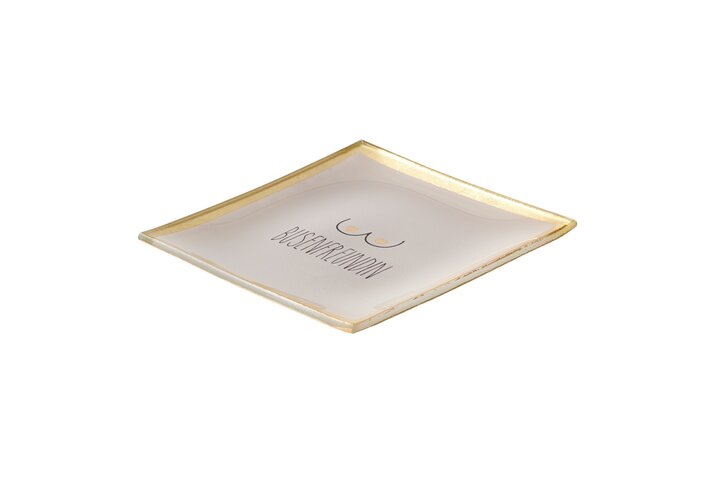 GiftCompany Love Plates "Busenfreundin" Glasteller