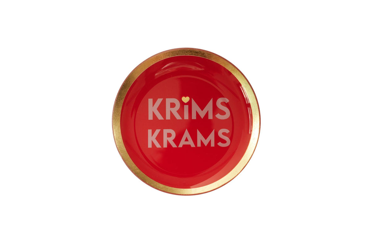 GiftCompany Love Plates "Krims Krams" Glasteller M