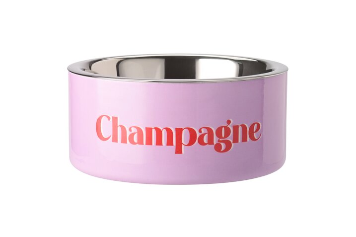 Love Pets Champagne Futternapf M hellrosa