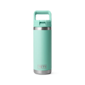 YETI Rambler 18 oz (532 ml) Flasche mit Trinkhalm-Deckel (Straw Bottle)