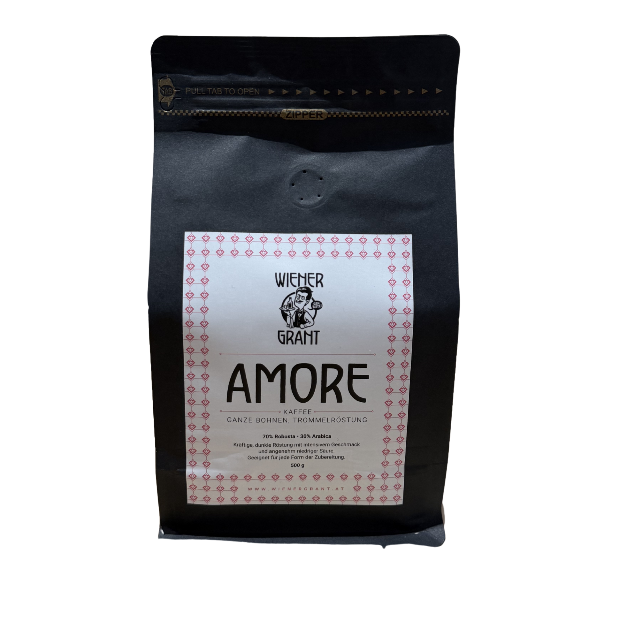 Wiener Grant Amore Kaffeebohnen 500g
