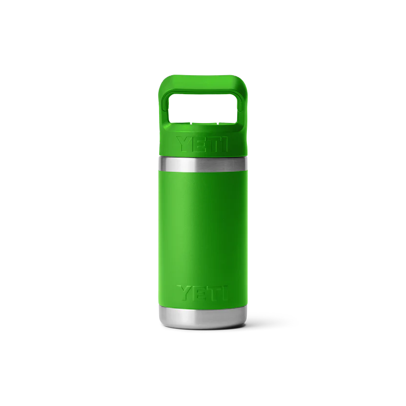 YETI Rambler Jr 12 oz Kinderflasche (355 ml) mit Trinkhalm Deckel (Straw Bottle)