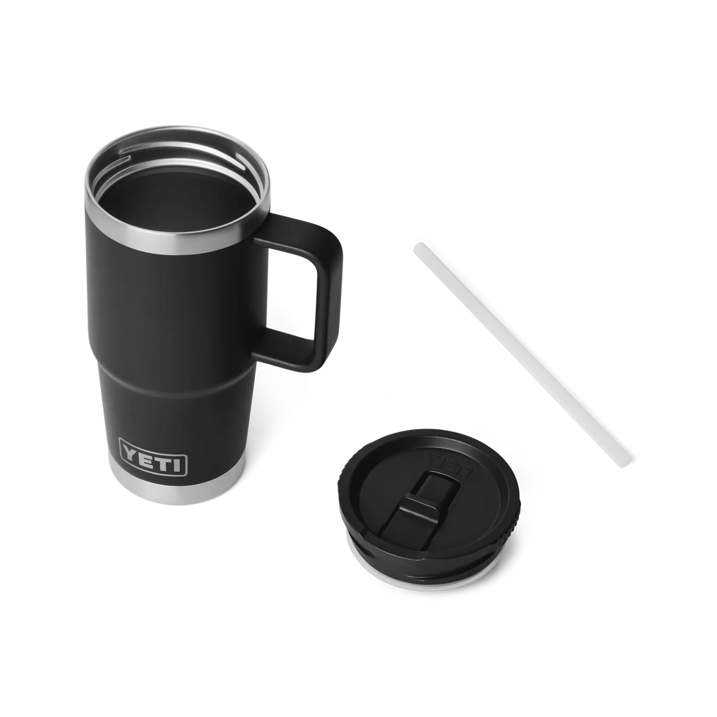 YETI Rambler 20 Oz (591 ml) Reise Trinkhalmtasse (Travel Straw Mug)