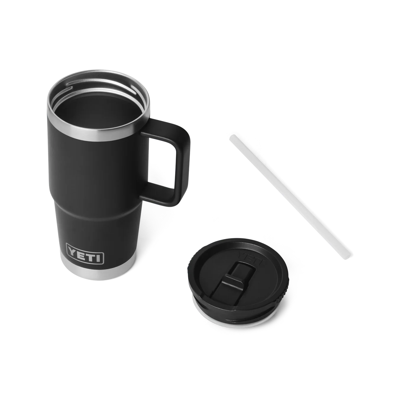 YETI Rambler 20 Oz (591 ml) Reise Trinkhalmtasse (Travel Straw Mug)