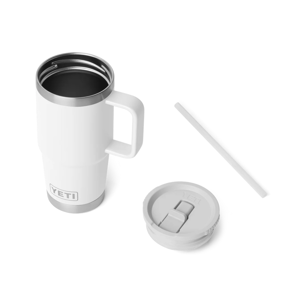 YETI Rambler 20 Oz (591 ml) Reise Trinkhalmtasse (Travel Straw Mug)