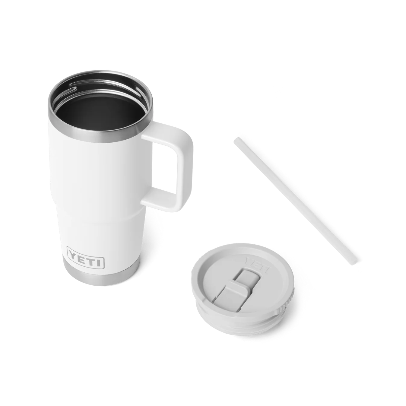 YETI Rambler 20 Oz (591 ml) Reise Trinkhalmtasse (Travel Straw Mug)