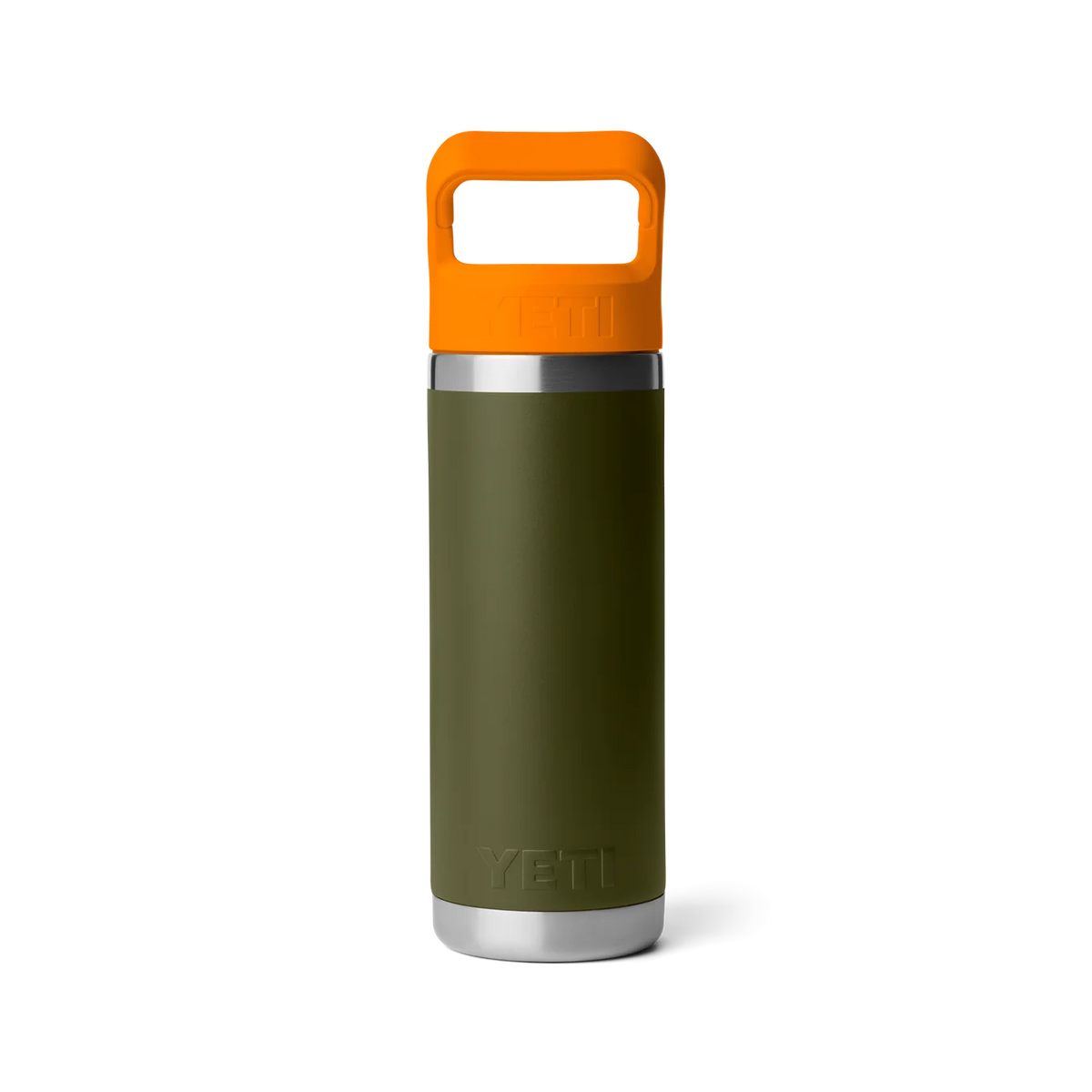 YETI Rambler 18 oz (532 ml) Flasche mit Trinkhalm-Deckel (Straw Bottle)