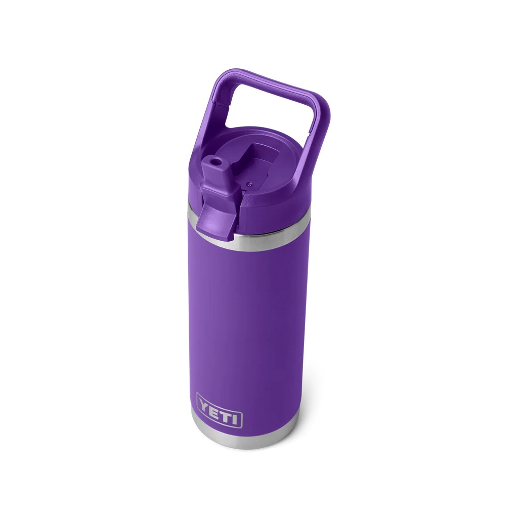 YETI Rambler 18 oz (532 ml) Flasche mit Trinkhalm-Deckel (Straw Bottle)