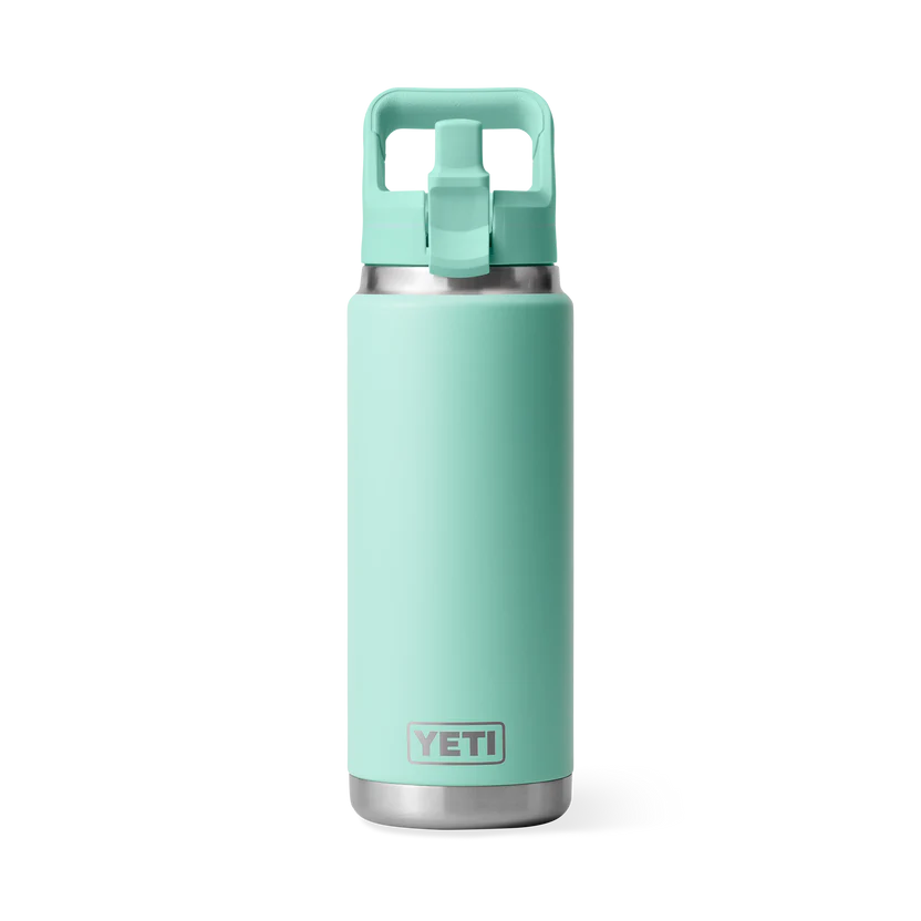 YETI Rambler 26 oz (769 ml) Flasche mit Trinkhalm-Deckel (Straw Bottle)