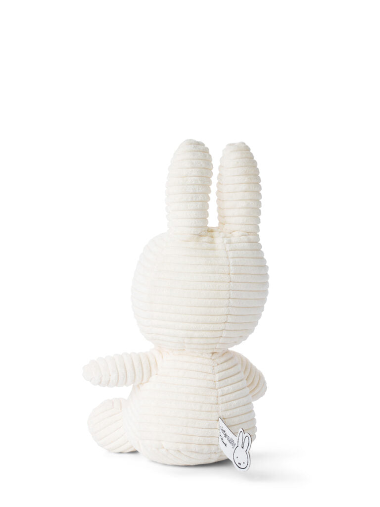 Miffy ECO Sitting Corduroy Offwhite 23 cm