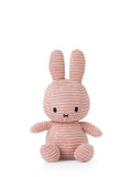 Miffy ECO Sitting Corduroy Pink 23 cm