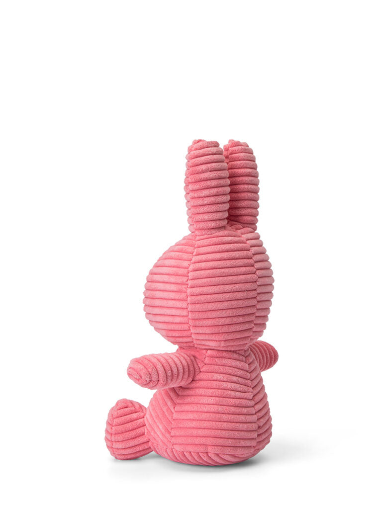 Miffy Sitting Corduroy Bubblegum Pink 23 cm