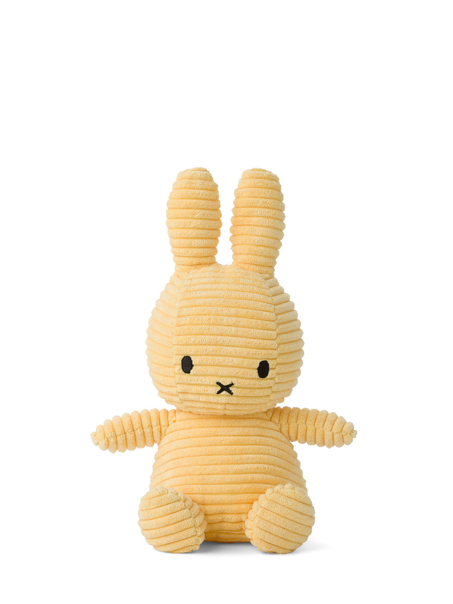 Miffy Sitting Corduroy Buttercream 23 cm