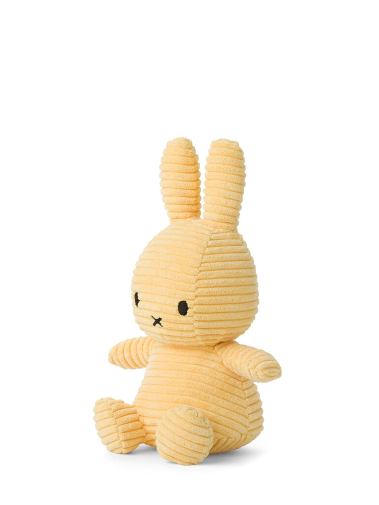 Miffy Sitting Corduroy Buttercream 23 cm