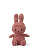 Miffy ECO Sitting Corduroy Dusty Rose 23 cm