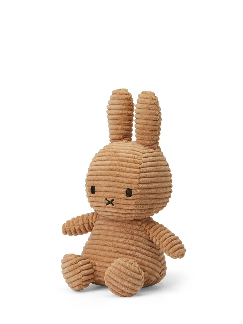 Miffy Sitting Corduroy Beige 23 cm