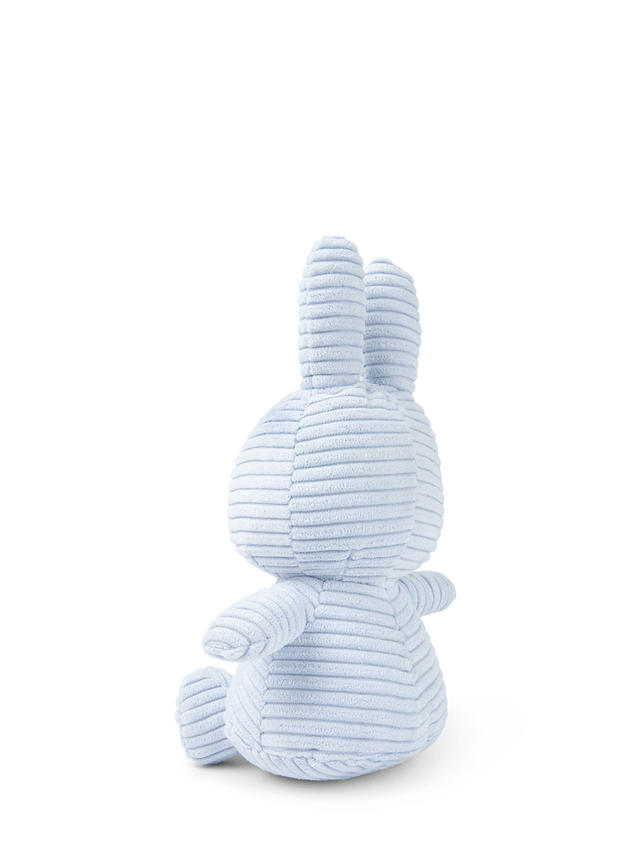 Miffy Sitting Corduroy Ice Blue 23 cm