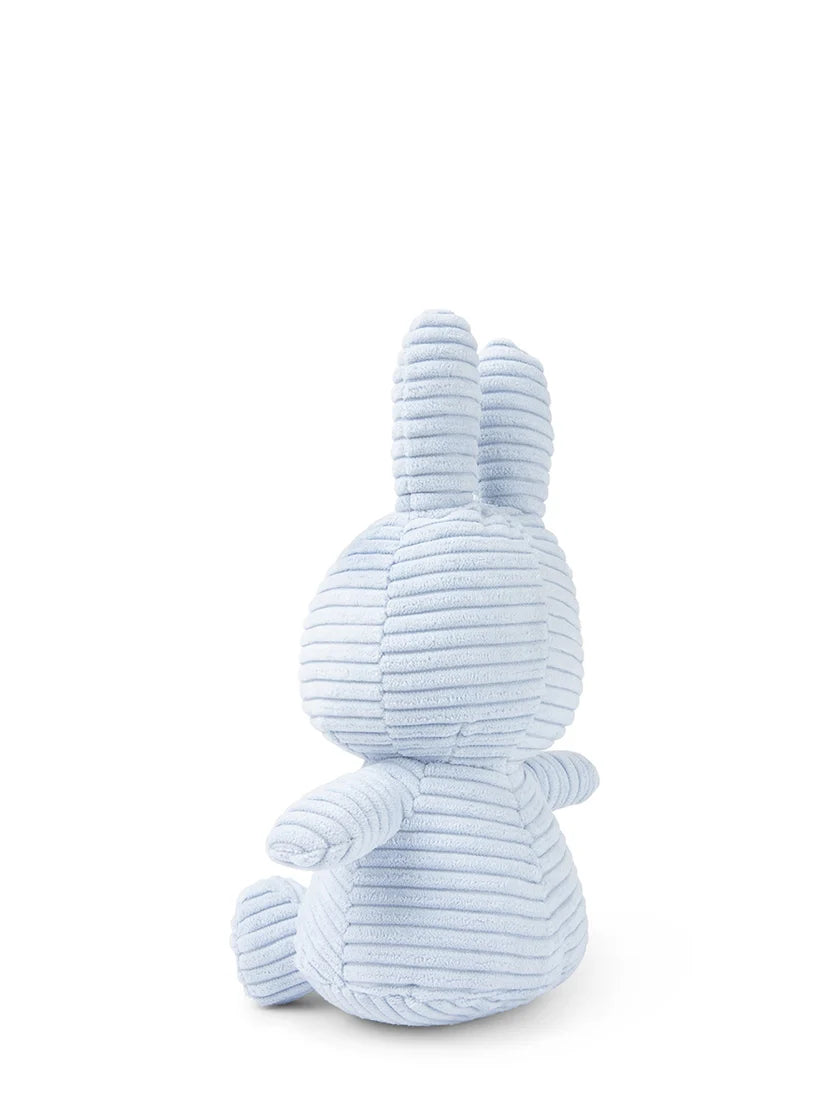 Miffy ECO Sitting Corduroy Ice Blue 23 cm