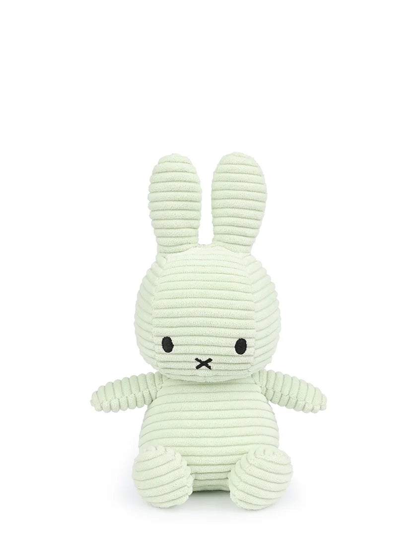 Miffy ECO Sitting Corduroy Fresh Mint 23 cm