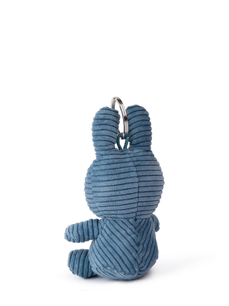 Miffy Keychain Corduroy Aviator Blue 10 cm