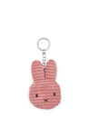 Miffy Flat Keychain Corduroy ECO Dusty Rose 10 cm