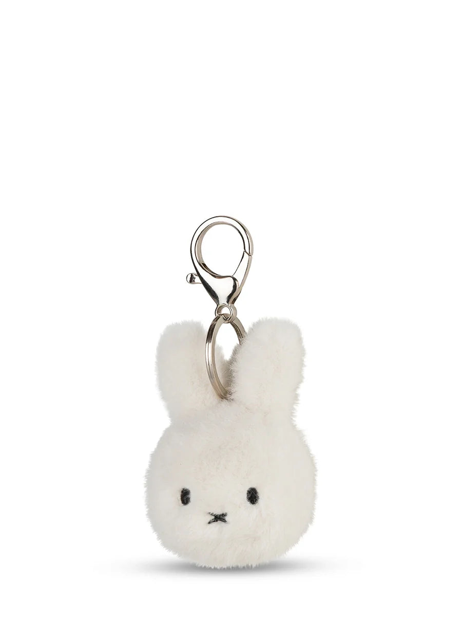 Miffy Keychain Eco Fuzzy Offwhite 8 cm