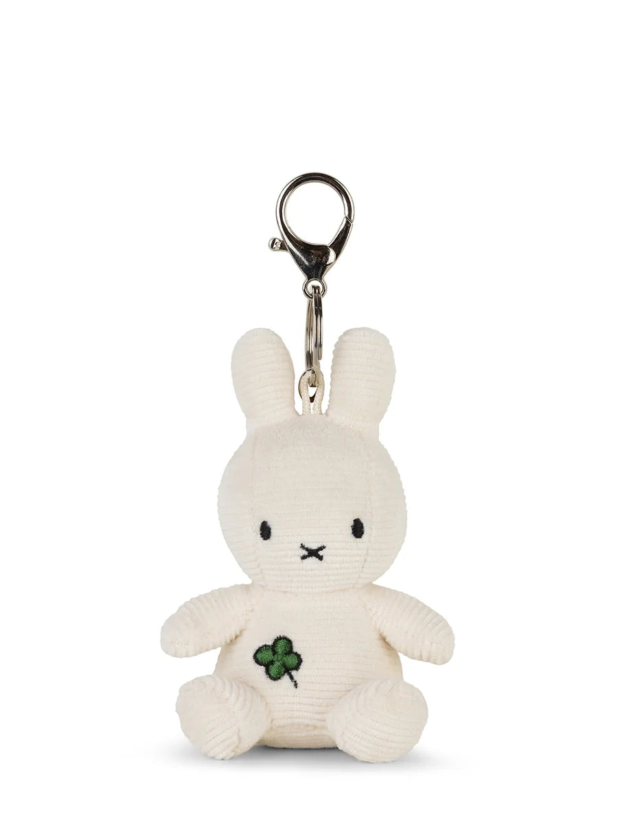 Miffy Keychain Four Leaf Clover Offwhite 10 cm