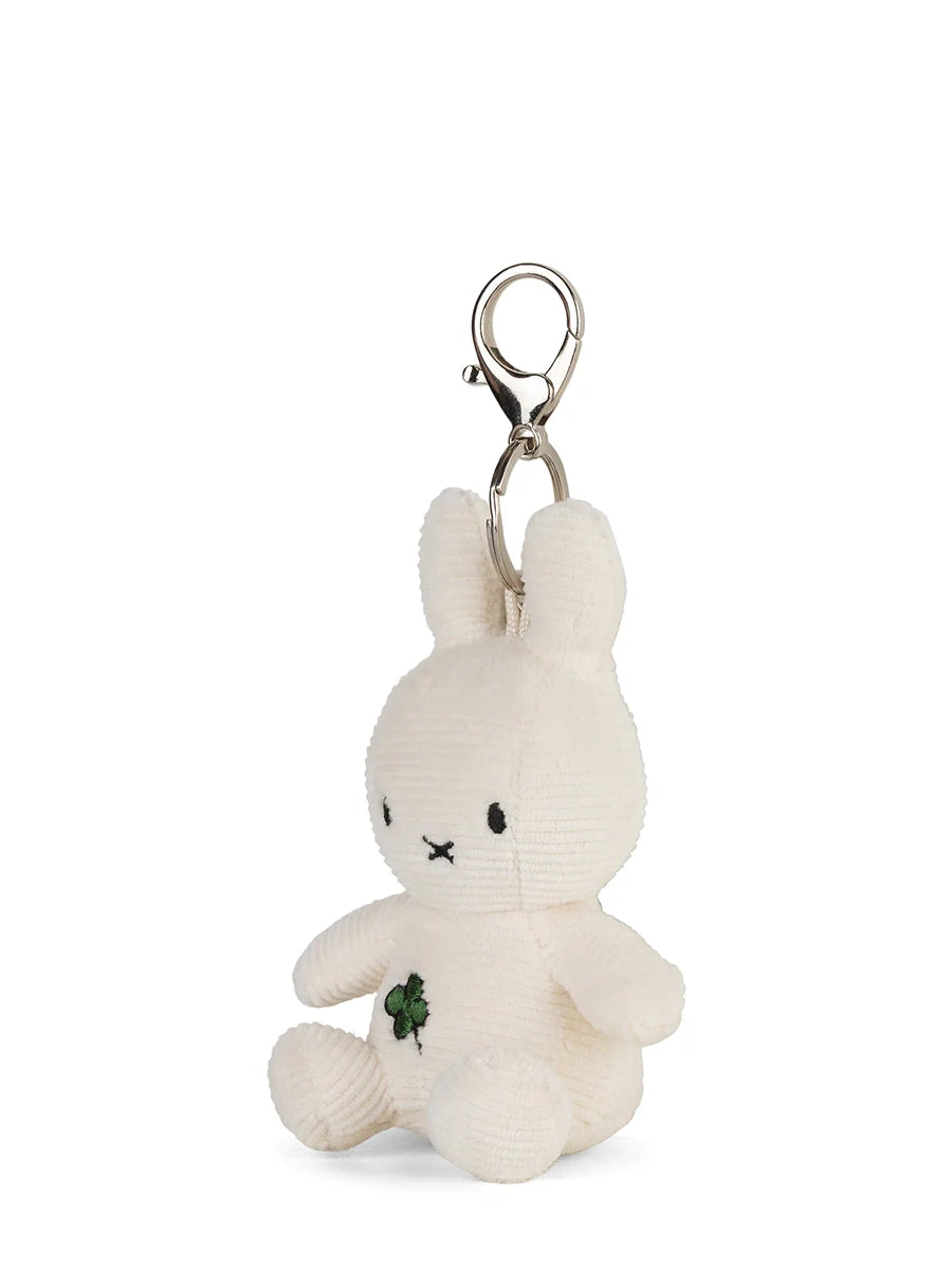 Miffy Keychain Four Leaf Clover Offwhite 10 cm