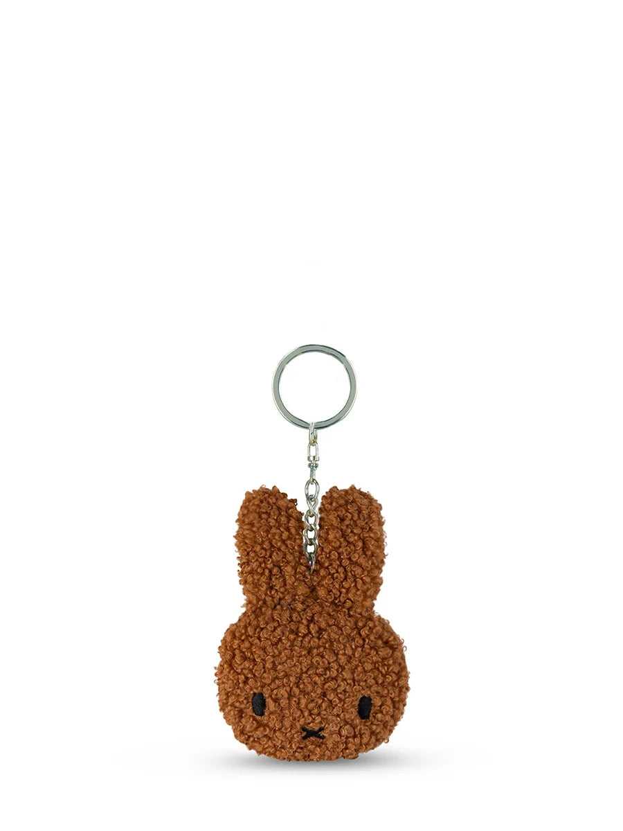 Miffy Keychain Flat Eco Tiny Teddy Cinnamon 10 cm