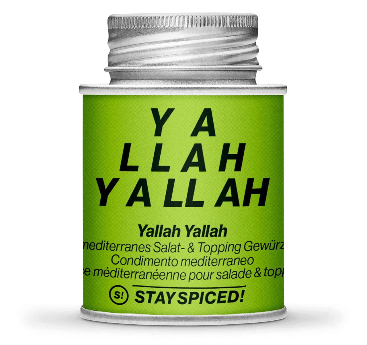 Stay Spiced! Yallah Yallah, mediterranes Salat- & Topping-Gewürz