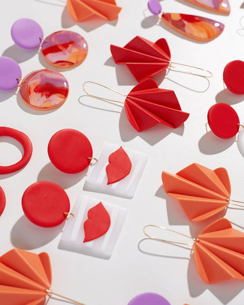 Birdy & Bee Ohrring EVE Coral
