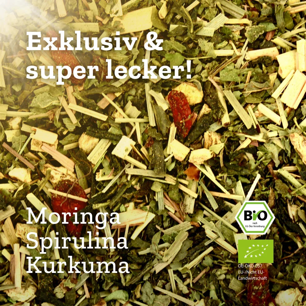 Urban Tea Factory BODY DEFENCE – Bio Grünteemischung mit Moringa & Kurkuma