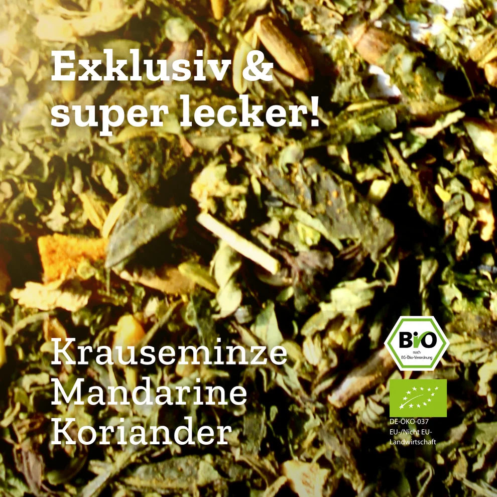 Urban Tea Factory MIGHTY MINT LOVER – Bio Minzteemischung mit Mandarine