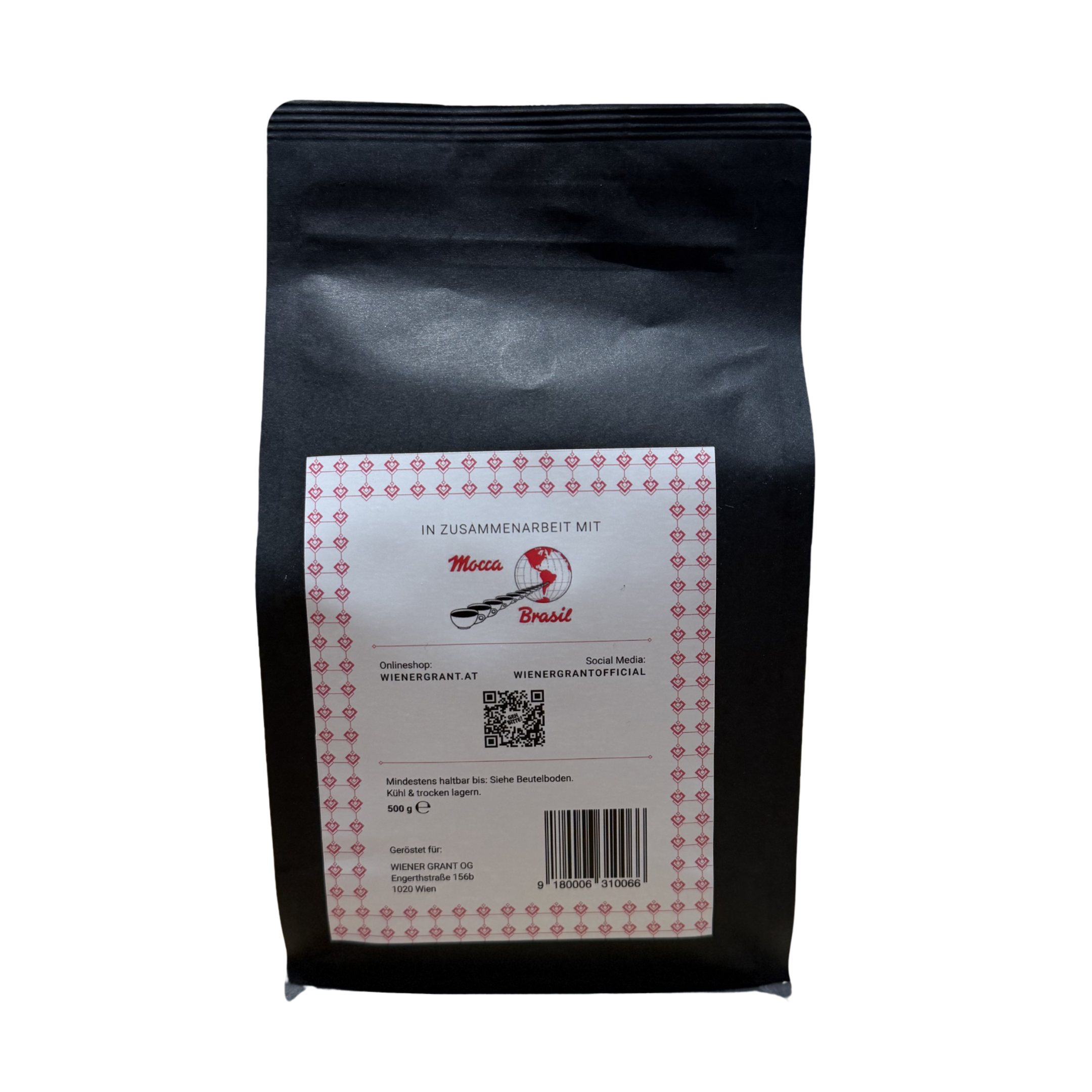 Wiener Grant Amore Kaffeebohnen 500g