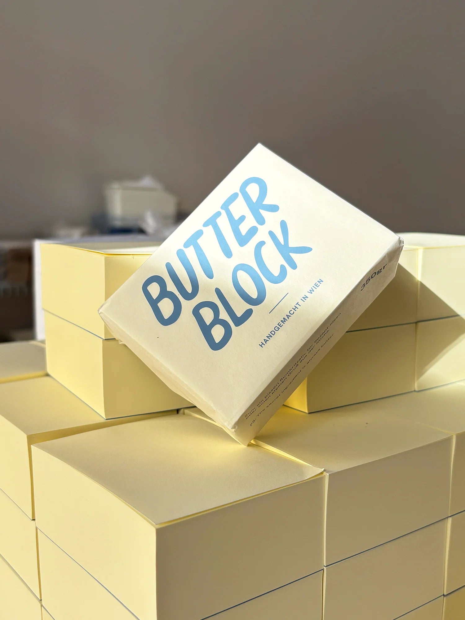 Poldi Papier Notizblock "Butterblock"