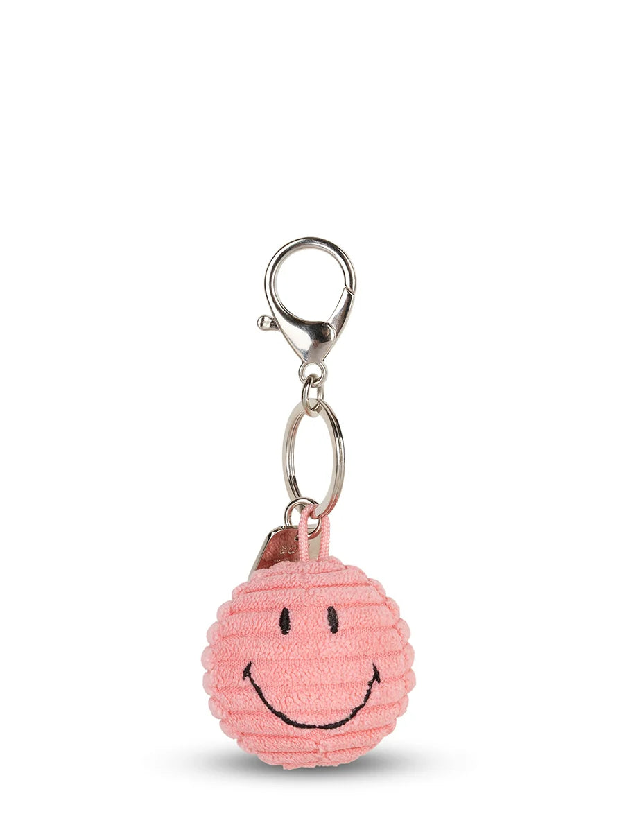 Bon Ton Toys Smiley Keychain ECO Fuzzy 5,5 cm Bubblegum Pink
